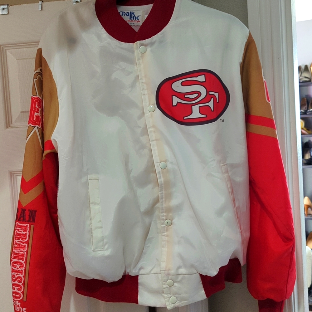 Large vintage 49er jacket